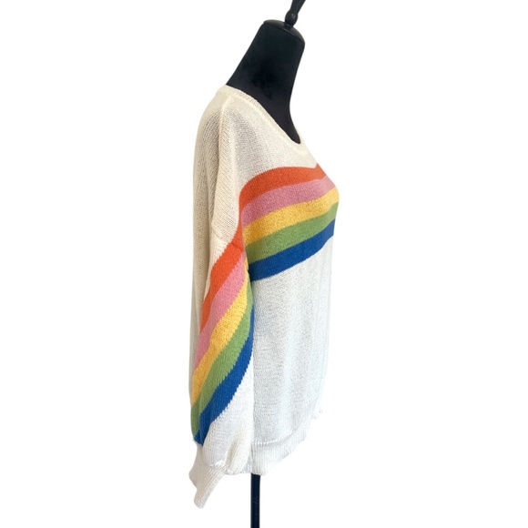 Slouchy Rainbow Sweater - Picture 2 of 3